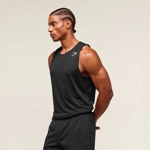 Gymshark Men's Black Everyday Performance Tank Sleeveless Size Medium